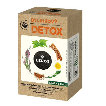 Zľava na LEROS Bylinkový detox nálevové vrecká 20 x1 LEROS Bylinkový detox nálevové vrecká 20 x1