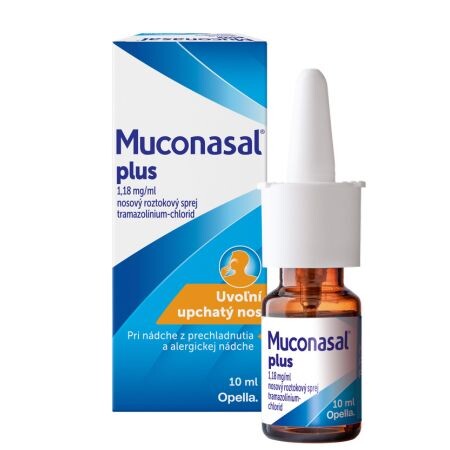 Zľava na MUCONASAL Plus nosný sprej 10 ml MUCONASAL Plus nosný sprej 10 ml v zľave