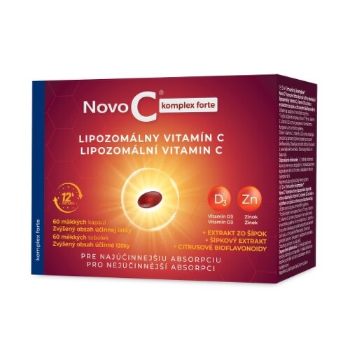 Zľava na NOVO C Komplex forte lipozomálny vitamín C s vitamínom D3 NOVO C Komplex forte lipozomálny vitamín C s vitamínom D3