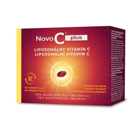 Zľava na NOVO C plus lipozomálny vitamín C 60 kapsúl NOVO C plus lipozomálny vitamín C 60 kapsúl v zľave
